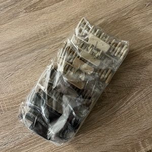 NEW 8 claw clips hair accessories neutral tan brown large long hair